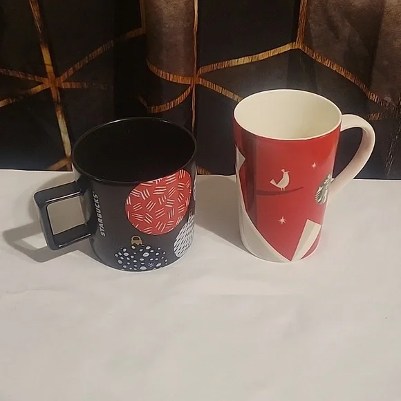 Starbucks | Dining | Starbucks Christmas Mugs 22 2016 As A Set Of 2 Holiday  Cheer Coffee Style | Poshmark